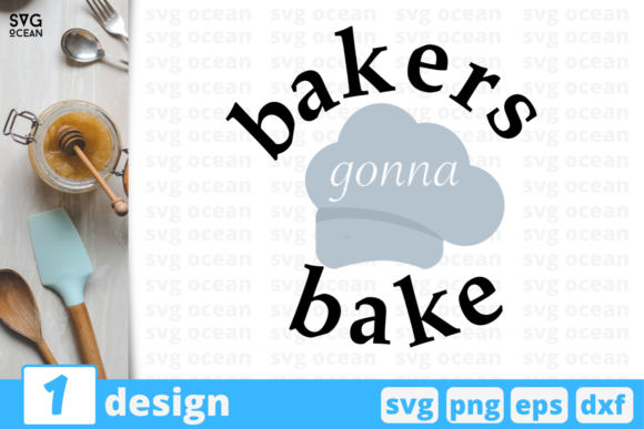 Bakers Gonna Bake Graphics for Crafts