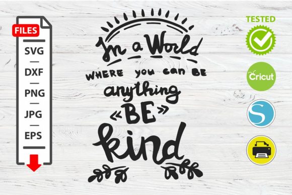 Be Kind Sunrise Design