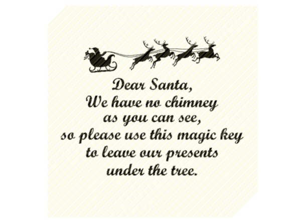 Dear Santa’s Magic Key: Graphics and Crafts for Holiday Design