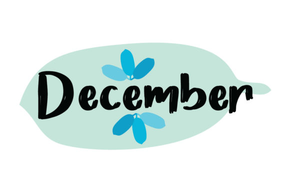 December Quote SVG Cut: Graphics and Crafts
