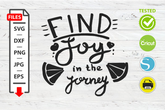 Find Joy in the Journey Graphics for Crafts