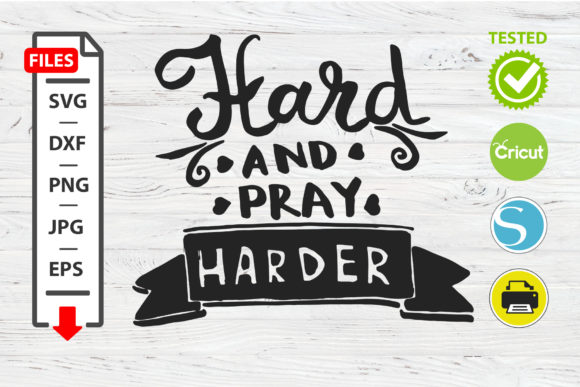 Harder Motivational Quote Graphics for Crafts